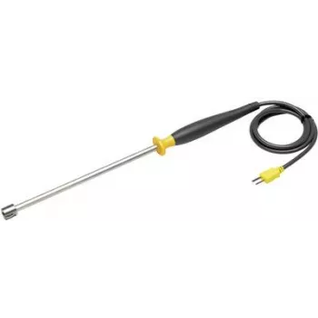 Fluke SureGrip - Testa zonde - Melna - Sudraba - Dzeltena - Nerūsējošais tērauds - PVC - 1 m - 60 V (2098723)