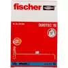 Fischer 537258 skrūvju enkurs / sienas dībelis 50 gab. Skrūvju un dībeļu komplekts 50 mm