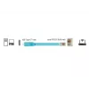 Seriālais kabelis DeLOCK 63914 USB Type-C RJ45 3m Zils