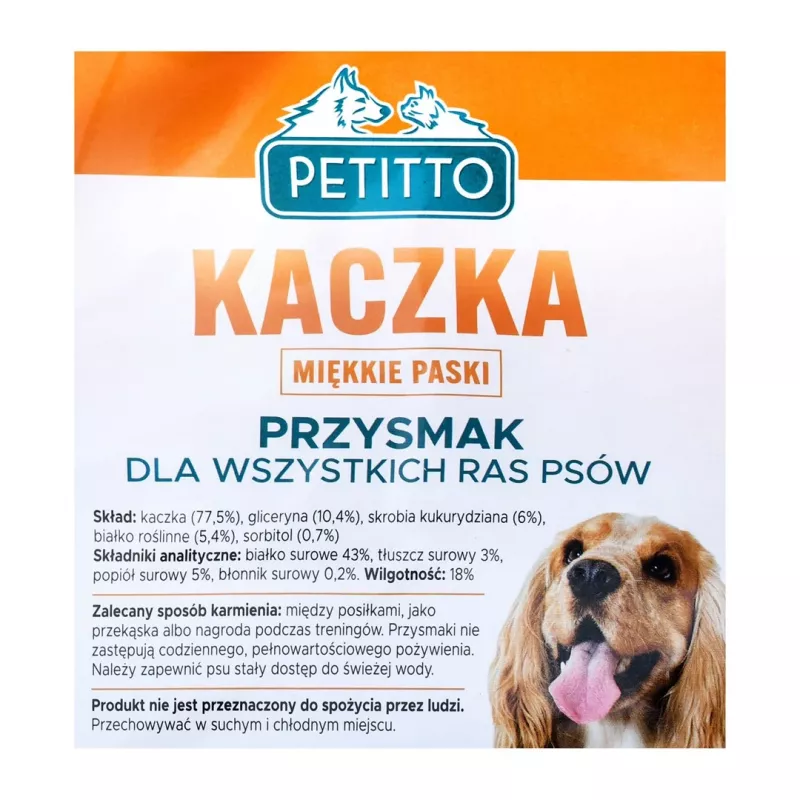 PETITTO Pīles mīkstās strēmelītes - suņu kārums - 500 g