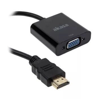 Video kabeļa adapteris Akasa AK-CBHD15-20BK