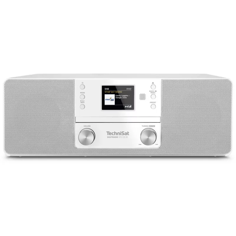 TechniSat DigitRadio 370 CD IR DAB radio Cd / MP3-Player Digital Player Radio Interneta radio Bluetooth-Audio uztvērējs 10Watt