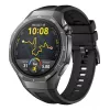 Viedpulkstenis HUAWEI WATCH GT5 Pro 46mm — 1,43 collu AMOLED, GPS, 524 mAh, titāna korpuss, melna siksniņa