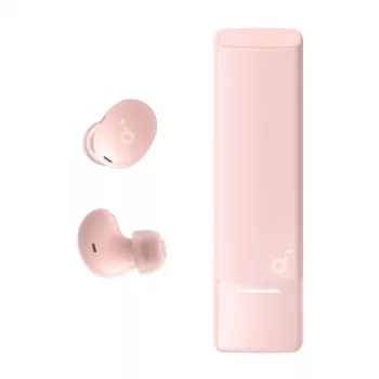 Bezvadu ievietojamās austiņas Anker A30i — Bluetooth, intraaurālas, rozā, zvaniem, mūzikai un sportam