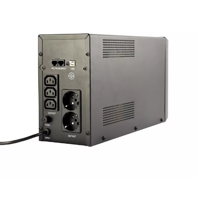 Gembird EG-UPS-035 nepārtrauktās barošanas avots (UPS) Line-Interactive 2 kVA 1200 W 5 AC kontaktligzdas