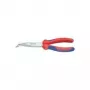 Knipex mehāniķu knaibles gar. 200 mm forma 2 40° vītņots daudzkomponentu apvalks hromēts