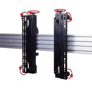 Universālās saskarnes sviras ar mikroregulēšanu B-Tech BT8390-VESA400MAF/B