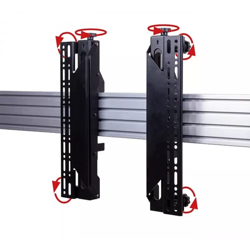 Universālās saskarnes sviras ar mikroregulēšanu B-Tech BT8390-VESA400MAF/B