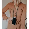 Telefona kaklarota Lookabe loo014 iPhone XR – zeltaini zaļa aizsargmaciņa ar siksniņu