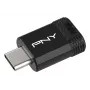 USB zibatmiņa PNY Elite-X 64 GB USB Type-C 3.2 Gen 1 (3.1 Gen 1) Melna