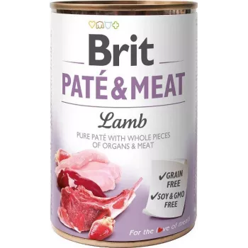 BRIT Paté & Meat ar jēru - mitrā suņu barība - 400g