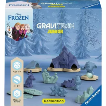 Ravensburger GraviTrax Junior paplašinājuma komplekts Frozen Track 23861 – paplašinājuma komplekts GraviTrax Junior konstrukcijas sistēmai