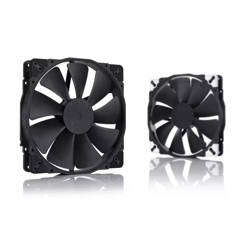 Noctua NF-A20 PWM CH.BK.S — 200 mm PWM datora korpusa ventilators, 12 V, 350–800 RPM, 146.9 m³/h, SSO gultnis