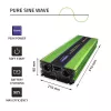 Qoltec Monolith strāvas adapteris Auto 5000 W zaļš