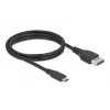 USB Type-C uz DisplayPort kabelis DeLOCK 86040 8K 60 Hz 1,5 m