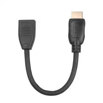 HDMI kabelis F-M 15 cm v2.0 pagarinātājs