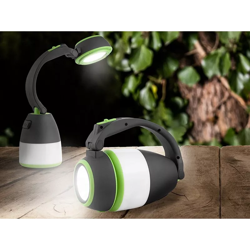 Daudzfunkcionālā kempinga lampa Flex