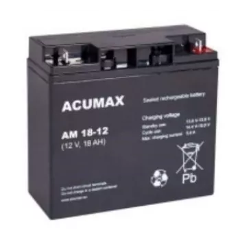 Baterija EMU Electronic AM 18-12 VRLA AGM 12 V 18 Ah
