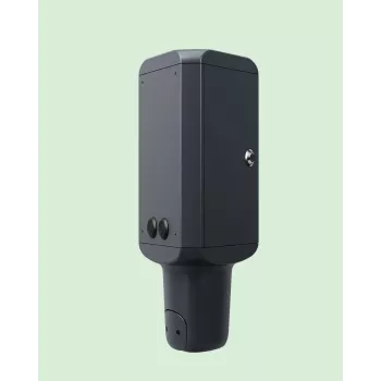 Pie sienas stiprināms EV lādētājs Charge Amps Dawn viena staba stiprinājums 60 mm CA-131025