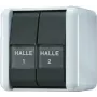 Jung 805 NAW elektrības slēdzis 1P melns - balts (805NAW)