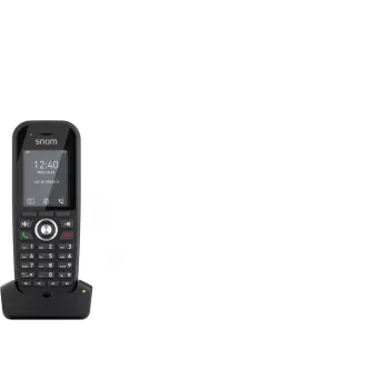 DECT tālrunis Snom M30 IP DECT klausule Bezvadu klausule Melns