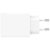 Lādētājs PDPlug Dual 65W GaN 2xUSB-C balts