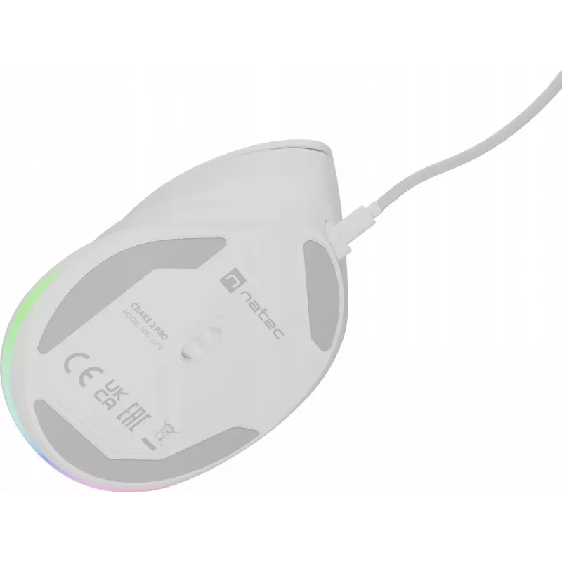 NATEC Crake 2 Pro pele Universāla Labās rokas USB Type-A Optiskā 12800 DPI