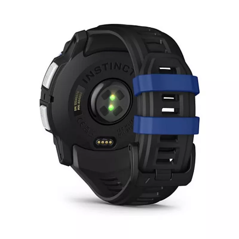 Viedpulkstenis GARMIN Instinct 3.05 cm (1.2 collu) AMOLED 45 mm 390x390 px Skārienjutīgs Melns Balts GPS 4 GB 53 g Silikona siksniņa