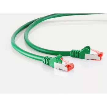 komutācijas kabelis RJ45 S/FTP Cat6 0,25m ShiverPeaks zaļš