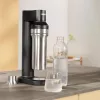 Karbonizēšanas pudele BRITA 118426 – 1 L stikla pudele ar nerūsējošā tērauda vāciņu, 287 mm augstums, 2 gab. iepakojumā