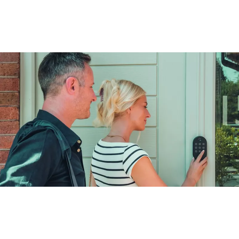 Viedās durvju slēdzene Yale Linus Smart Lock L2 Lite Melna