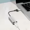 USB-A/-C uz 2,5G Ethernet adapteris, pelēks