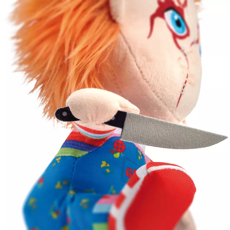 Mīkstā rotaļlieta Chucky, ražotājs schmidt spiele, modelis 42840, mīksts pildīts figūriņas rotaļu lācītis