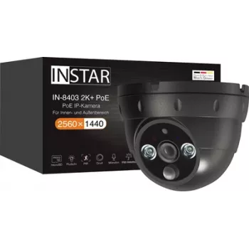 IP kamera Instar IN-8403 2K+ POE 2560x1440 izšķirtspēja