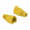 Spriegojuma samazināšanas uzmava RJ45 spraudnim DeLOCK 86723 dzeltena 20 gab.