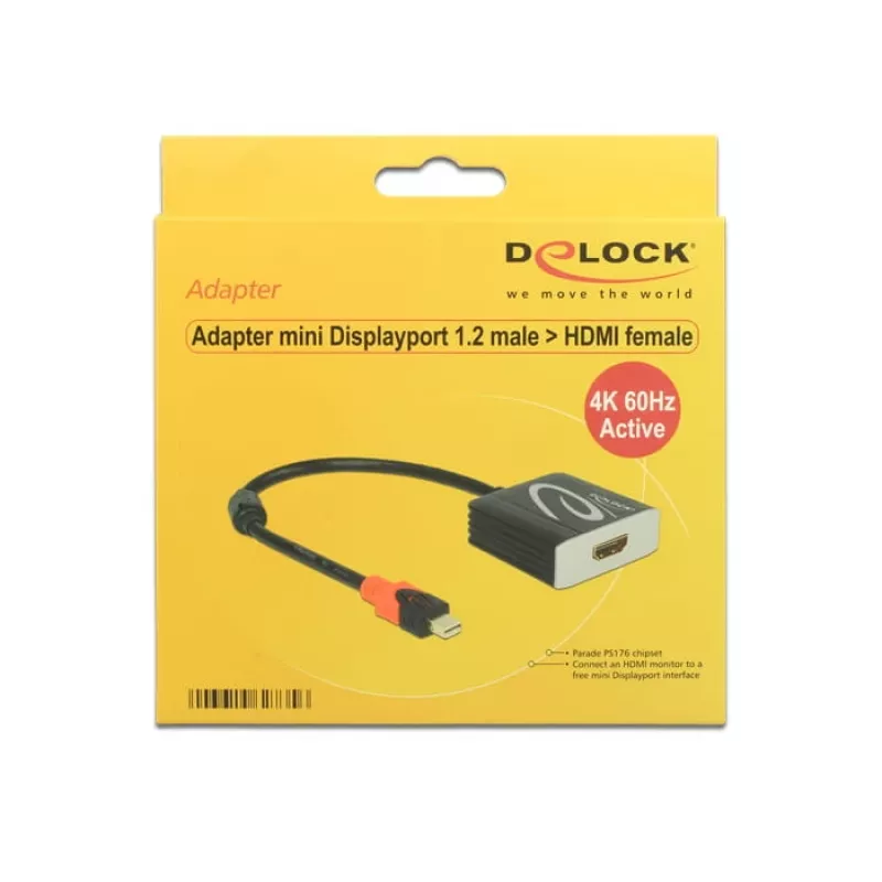 Video kabeļa adapteris DeLOCK 62735 Mini DisplayPort uz HDMI