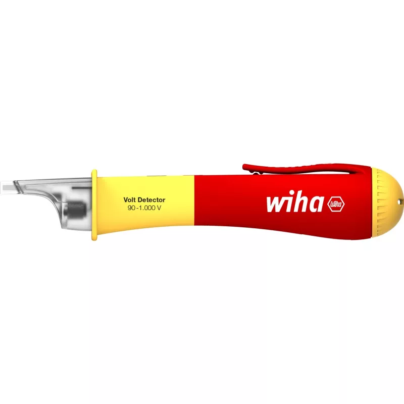 Wiha 43798 līnijas sprieguma detektors 90 - 1000 V Sarkans, Dzeltens