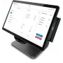 Elo E-Series 3, 8GB RAM, 128GB SSD, WiFi, 39,6cm (15,6''), Full HD, USB, USB-C, RS232, BT, Ethernet, Intel Celeron, SSD, Kit (RS232), melna POS sistēma, Displeja diagonāle: 39,6