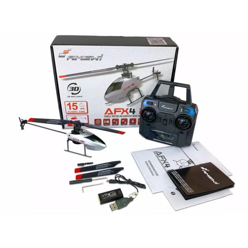 Amewi AFX4 tālvadāms RC helikoptera modeļa elektromotors (25329)