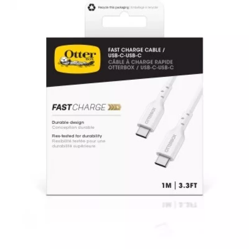USB-C–USB-C kabelis OTTERBOX 78-81359, 24 kontaktu, 1 m, 3 A