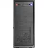 Datora korpuss Inter-Tech ATX IT-8862 Plaid, melnā krāsā