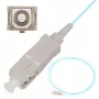 Extralink SC/UPC pigtails, daudzmodu OM3 50/125 µm 2 m FTTH, Easy strip