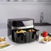 Taurus Air Fry Digital Duo Double 9 L 2200 W karstā gaisa fritieris Melns