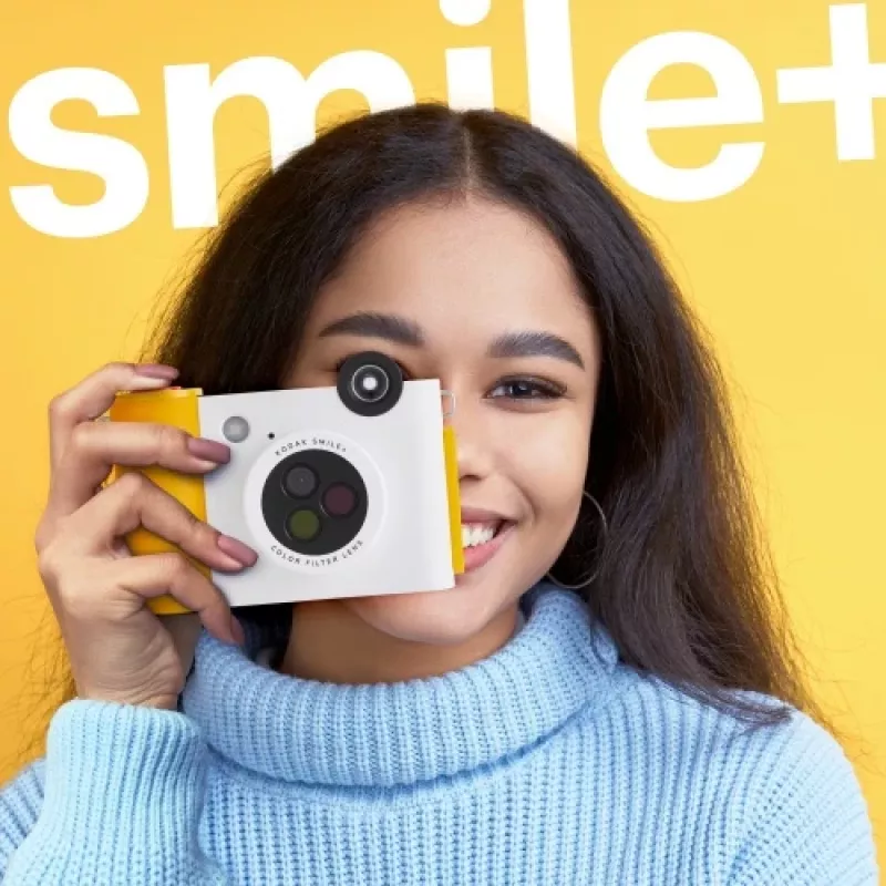 Kodak SMILE+ momentānā drukas kamera, 2x3'', balta