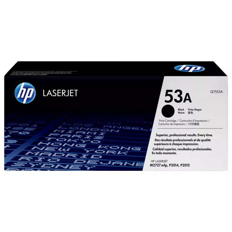 Toner HP kasetne Nr.53A Melna Q7553A 3000 lapas