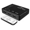 HDMI video pārslēdzējs MEDIA-TECH MT5207, 5x HDMI ieejas, 1x HDMI izeja, melns