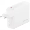 Iekštelpu maiņstrāvas ātrais lādētājs 4smarts 545200 — 200 W, 4× USB-C, 100–240 V, 1,5 m kabelis, balts