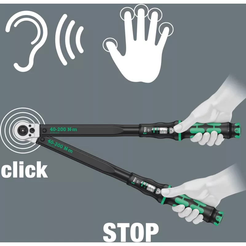 Click-Torque C 3 R/L 05075626001 Griezes momenta atslēga 1/2 12,5 mm 40 (05075626001)