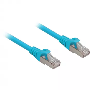 komutācijas kabelis RJ45 Cat.6a SFTP (zils, 2 metri, LSOH (bez halogēna))