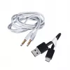 Skullcandy Hesh ANC austiņas, vadu un bezvadu, galvas saite, zvani/mūzika, USB Type-C, Bluetooth, baltas